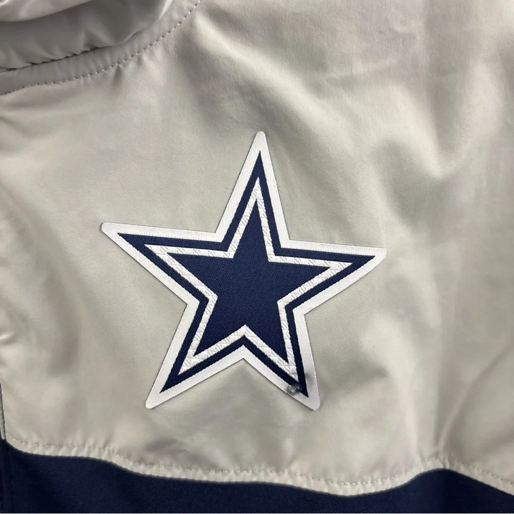 Nike Dallas Cowboys Men's Full Zip-Up Track Jacket Size XL NFL Football NFC East - Picture 2 of 10